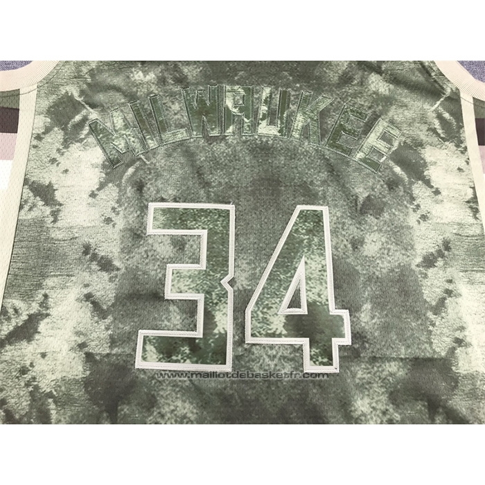 Maillot Milwaukee Bucks Giannis Antetokounmpo #34 Select Series 2023 Marron